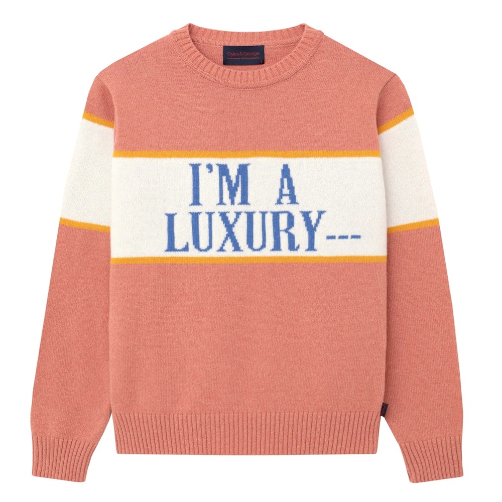 NWT Gyles & George Princess Diana I’m a Luxury Sweater Jumper